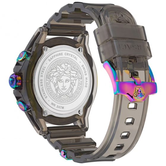 Versace Unisex Watch Chronograph Active Black