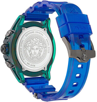 Versace Unisex Watch Chronograph Active Green