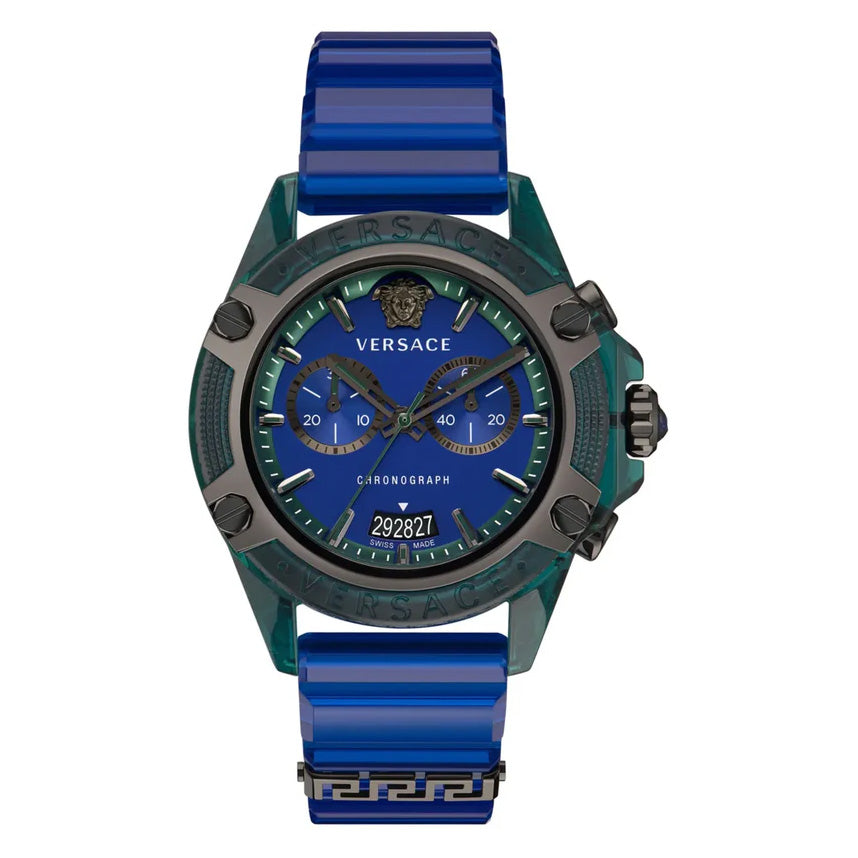 Versace Unisex Watch Chronograph Active Green