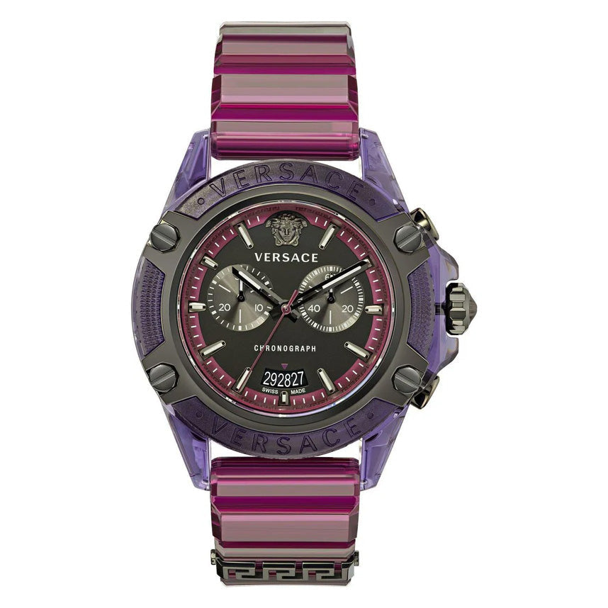 Versace Unisex Watch Chronograph Active Violet