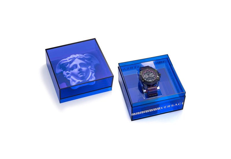 Versace Unisex Watch Chronograph Active Violet