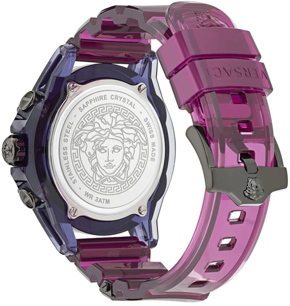 Versace Unisex Watch Chronograph Active Violet