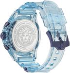 Versace Unisex Watch Chronograph Active Light Blue