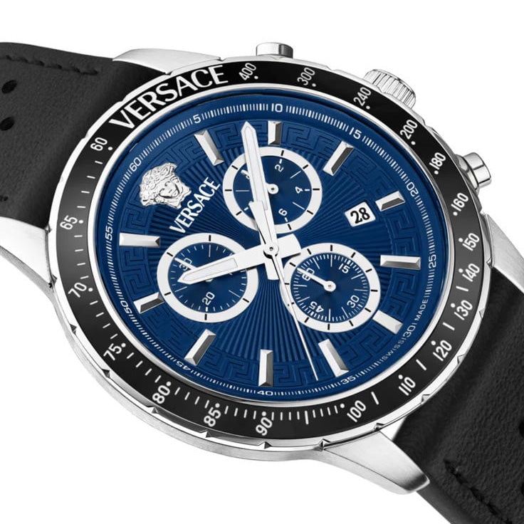 Versace Sport Chronograph Men’s Blue Quartz Watch