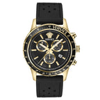 Versace Men’s Black Sport Chronograph Quartz Watch