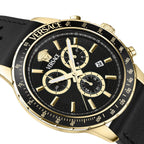 Versace Sport Chronograph Men’s Black Quartz Watch