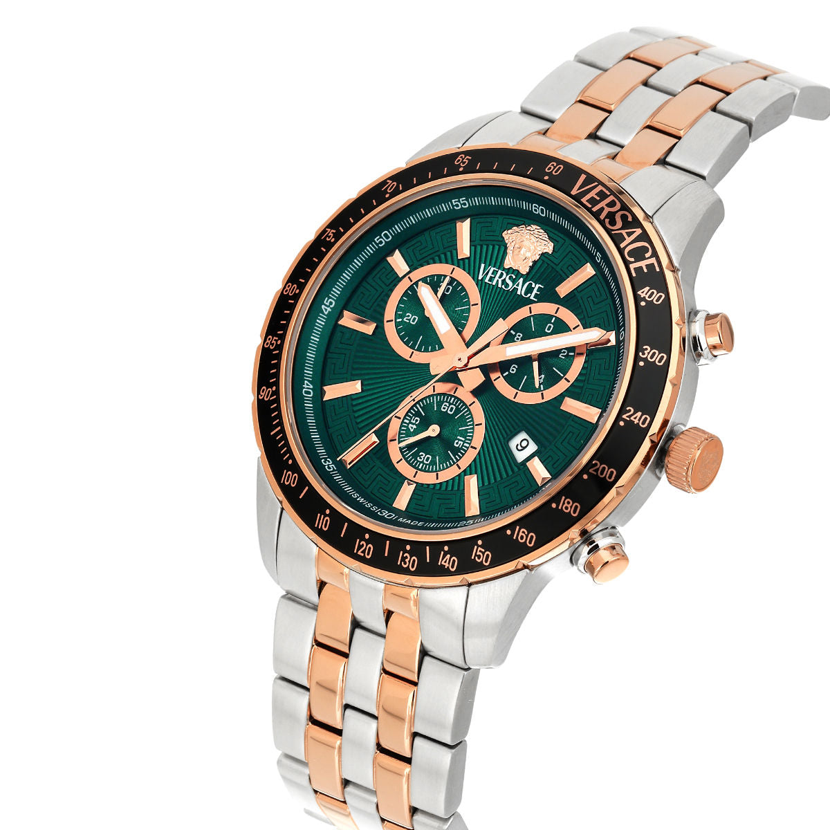 Versace Men’s Green Sport Chronograph Quartz Watch