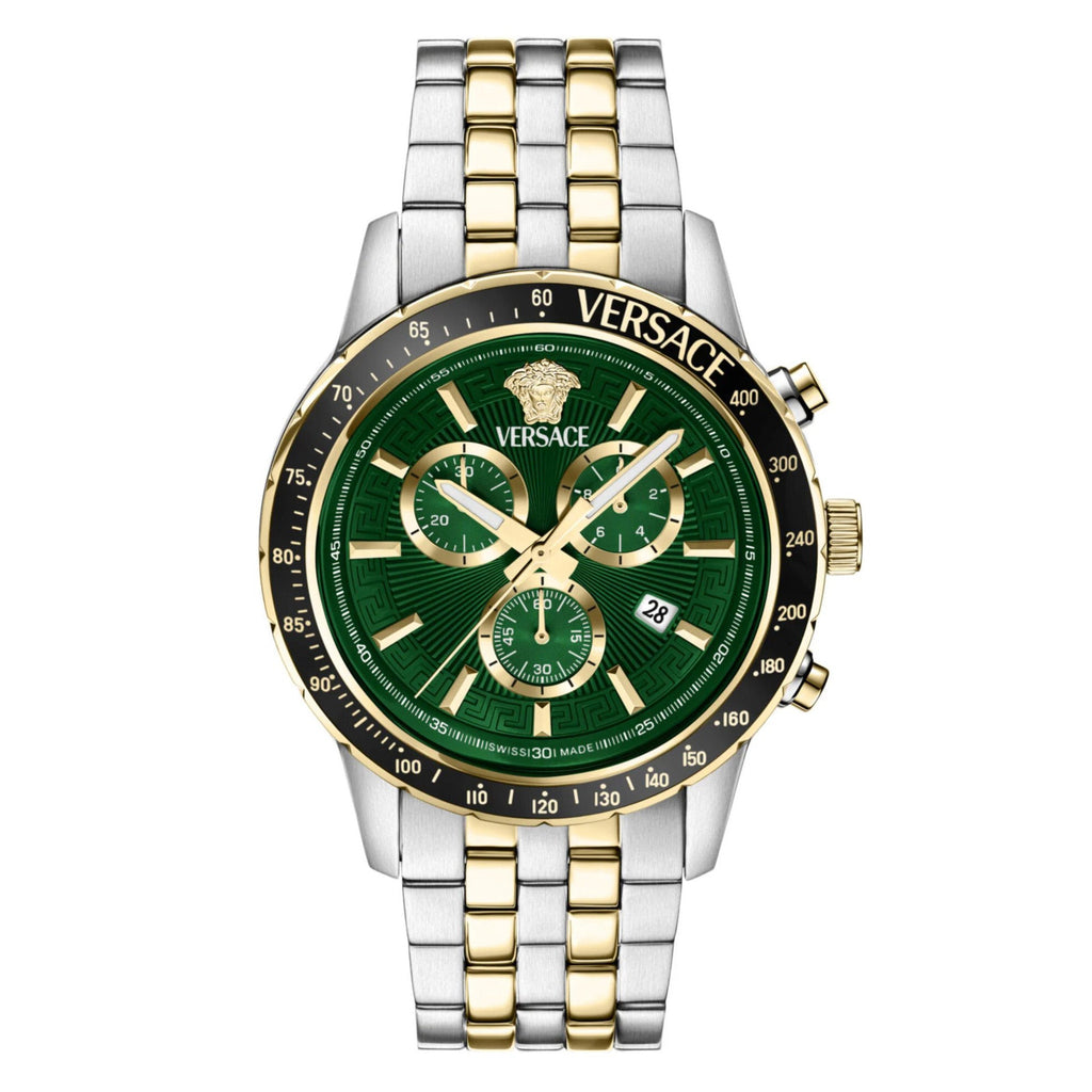Versace Sport Chronograph Men’s Green Quartz Watch
