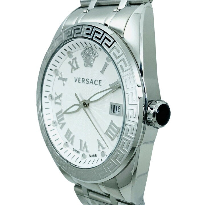 Versace V-Sport II Men's Silver Quartz Watch
