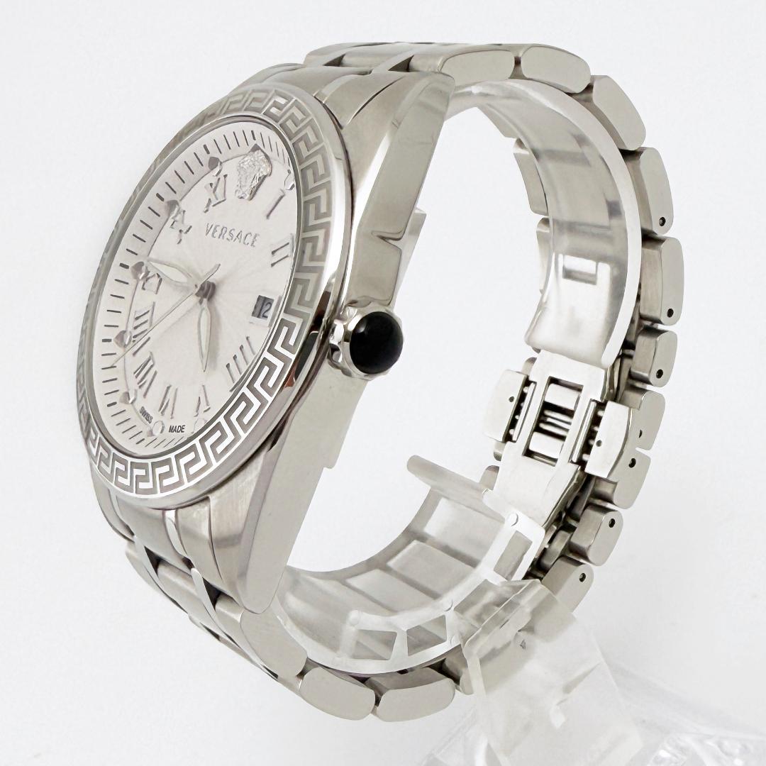 Versace V-Sport II Quartz Men's Silver Watch