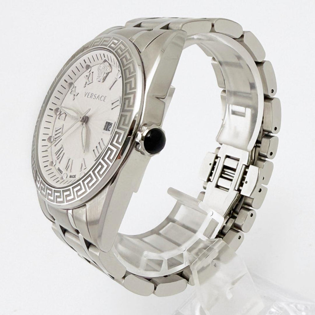 Versace V-Sport II Men's Silver Quartz Watch