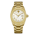 Versace V-Spirit Men's Gold White Quartz Watch VFE150015