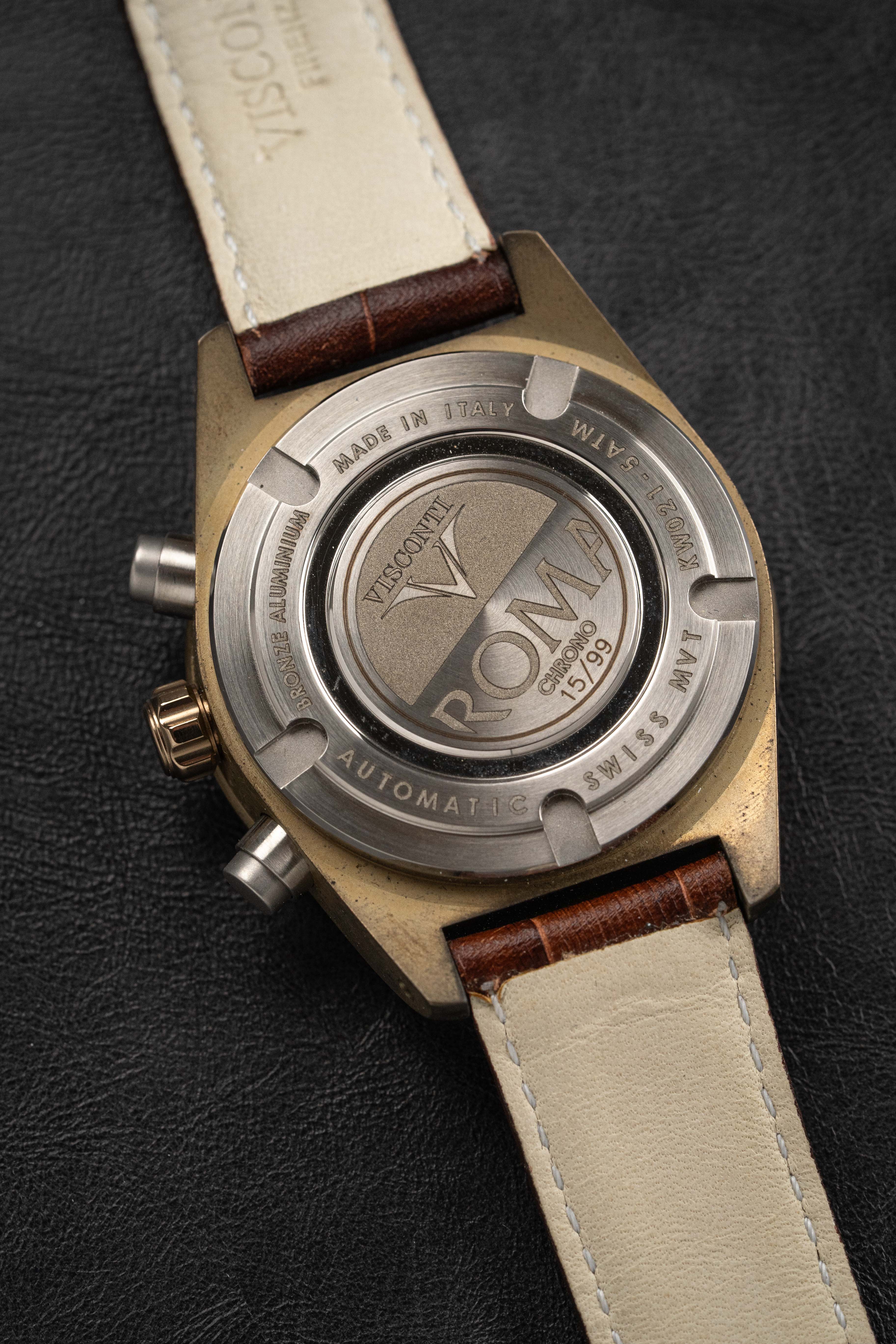 Visconti Watch Roma 60s Bronze 42mm