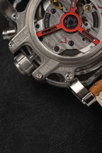 Visconti Watch 2Squared Crystal Demo Black Brown