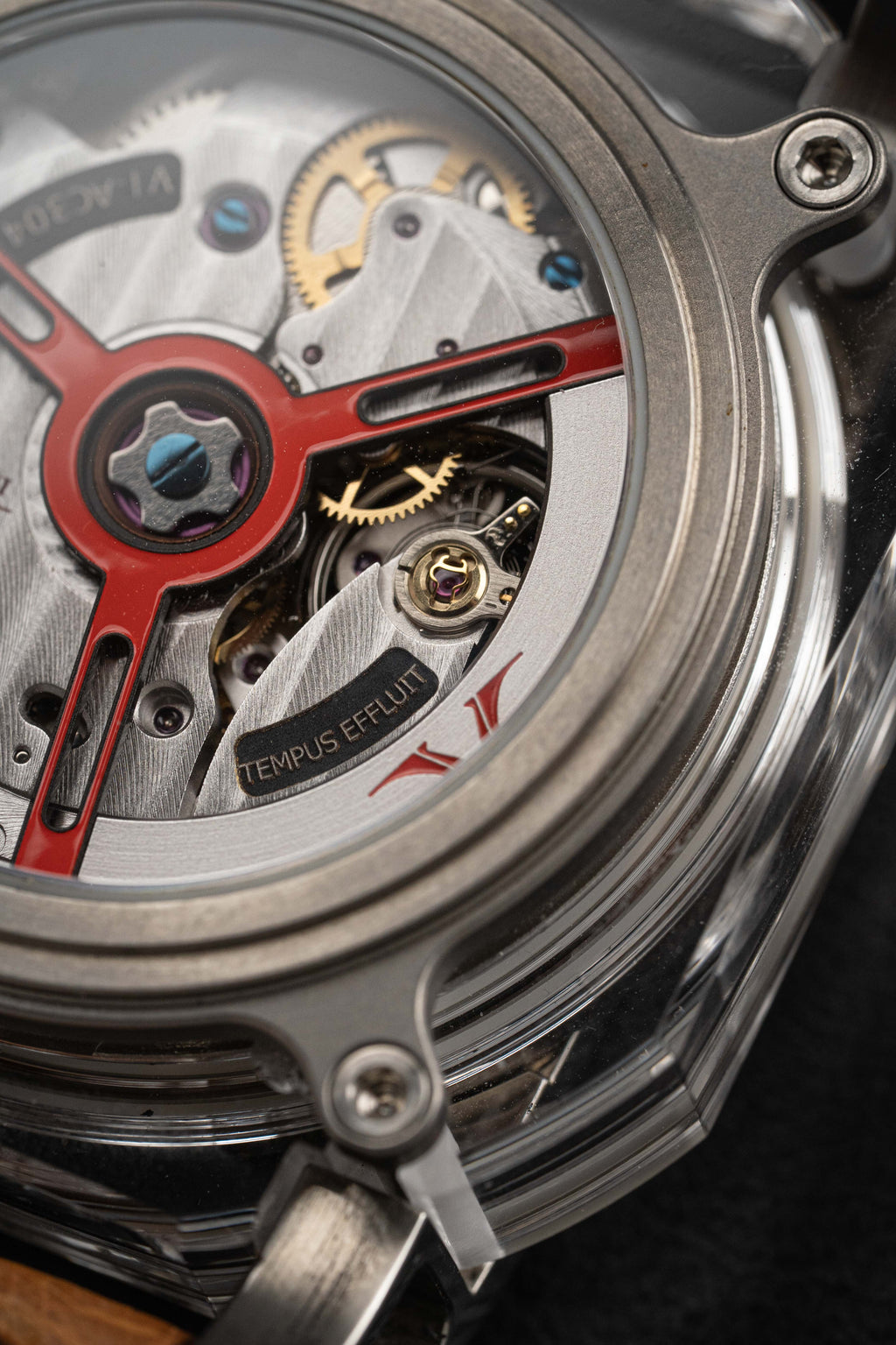 Visconti Watch 2Squared Crystal Demo Black Brown