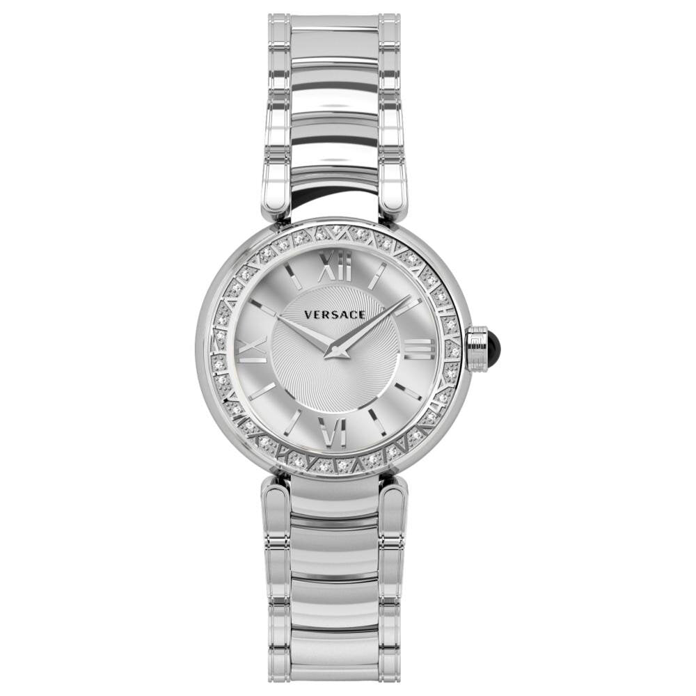 Versace Ladies Watch Leda Silver Bracelet