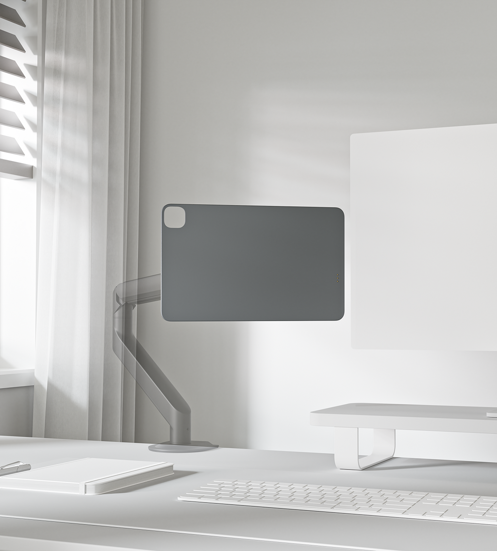 KUXIU VS02 Magnetic Charging Panel for iPad – VESA & Ball Mount