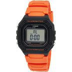 Casio Watch Chronograph Digital Orange
