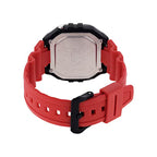 Casio Watch Chronograph Digital Red