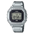 Casio Watch Chronograph Digital Silver