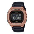 Casio Watch Chronograph Digital Black Bronze