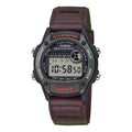 Casio Standard Brown Green Digital Unisex Watch