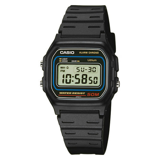 Casio Watch Alarm Chronograph Digital Black