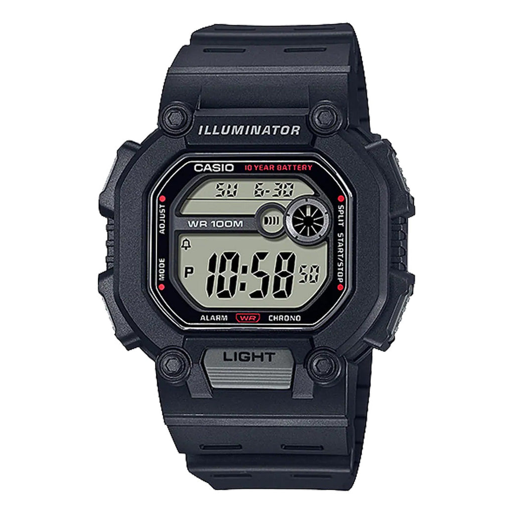 Casio Men's Watch Youth Chronograph Digital Black