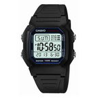 Casio Men's Watch Chronograph Digital Blue Black