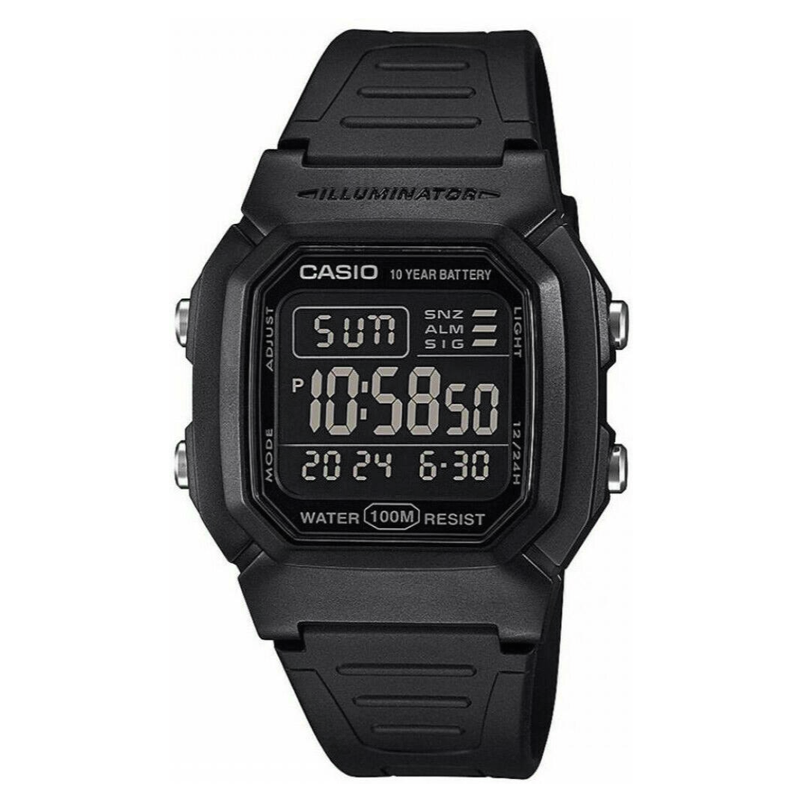 Casio Men's Digital Watch Black