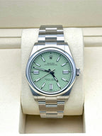 Rolex Oyster Perpetual 41 Pistachio Green Dial Oyster Bracelet - 134300 - 2025