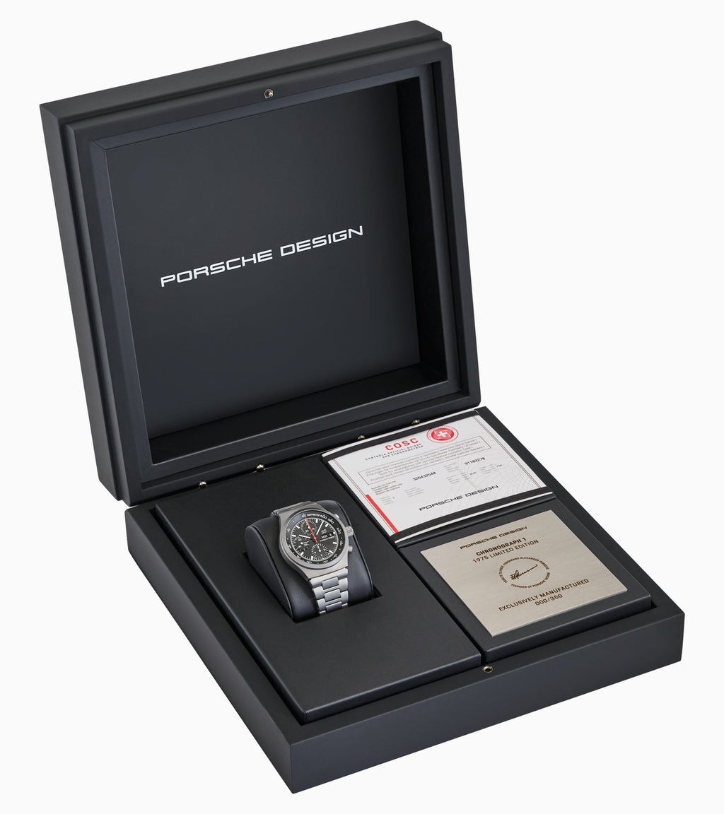 Chronograph 1 1975 Limited Edition | 40mm, Titanium, Black Dial