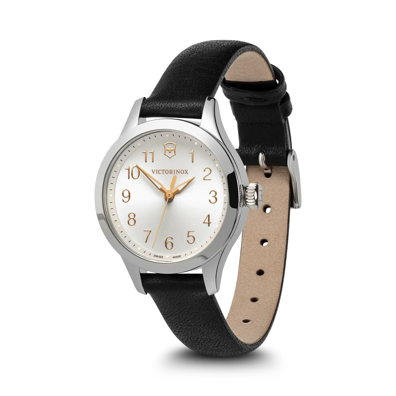 Victorinox Alliance XS Ladies' Black Silver Watch