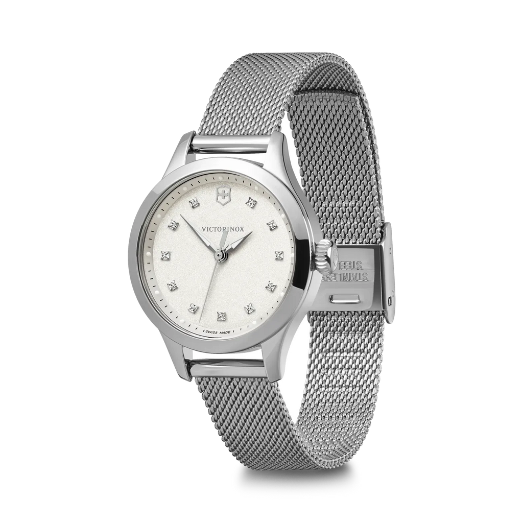 Victorinox Alliance XS Ladies' White Silver Watch