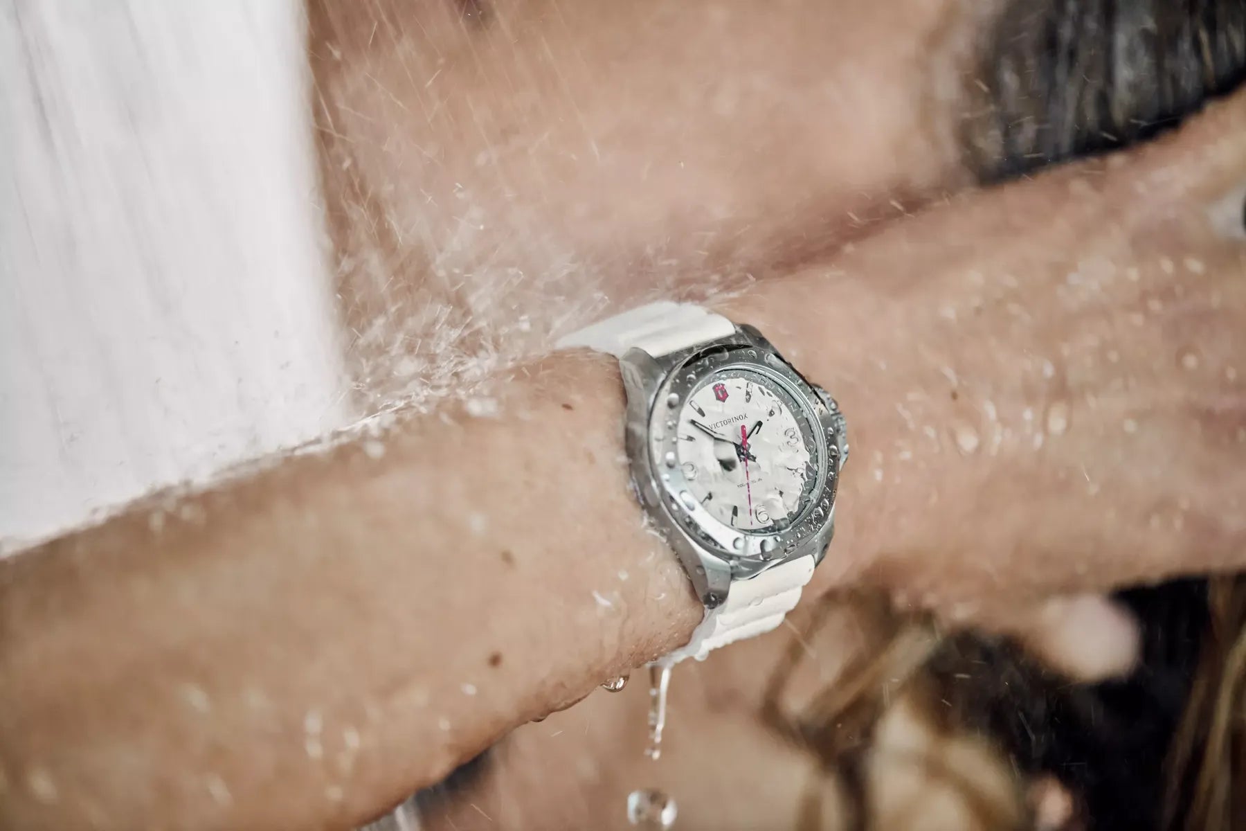 Victorinox I.N.O.X. V Ladies' White Watch
