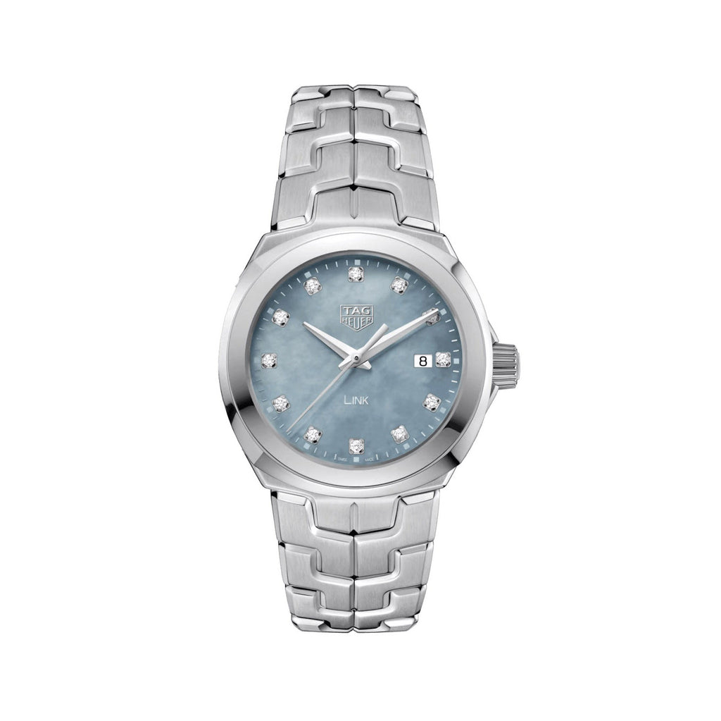 TAG Heuer Link Ladies Diamond Blue Quartz Watch