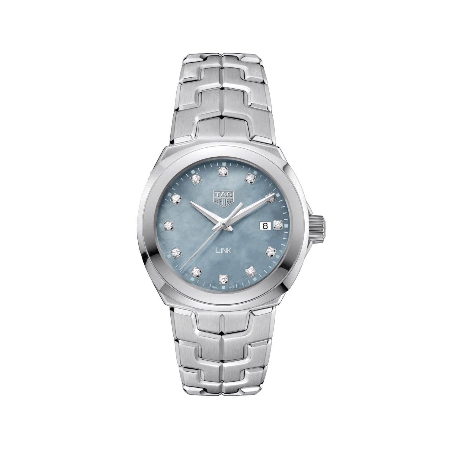TAG Heuer Link Ladies Diamond Blue Quartz Watch