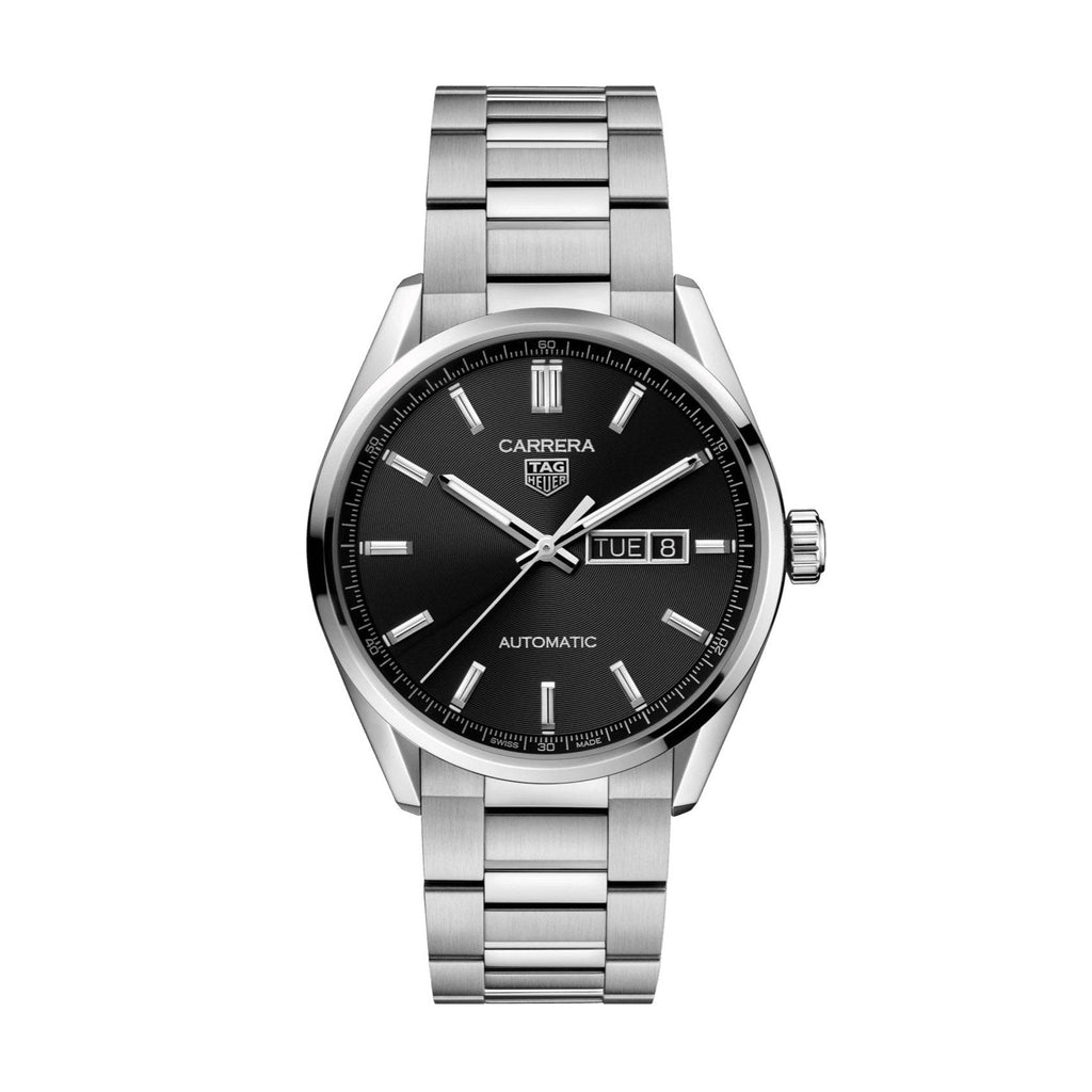 TAG Heuer Carrera Men's Black Day-Date Automatic Watch