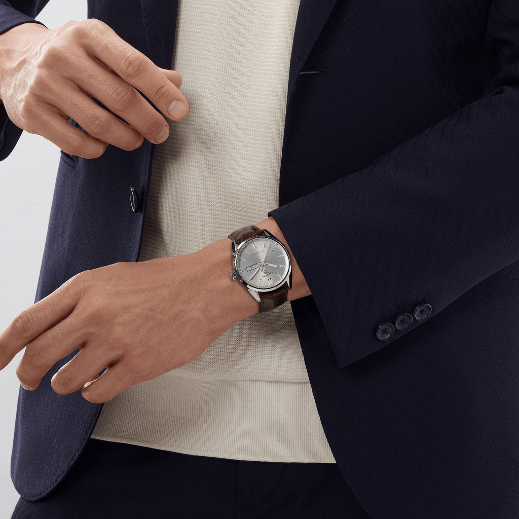 TAG Heuer Carrera Men's Brown Day-Date Watch