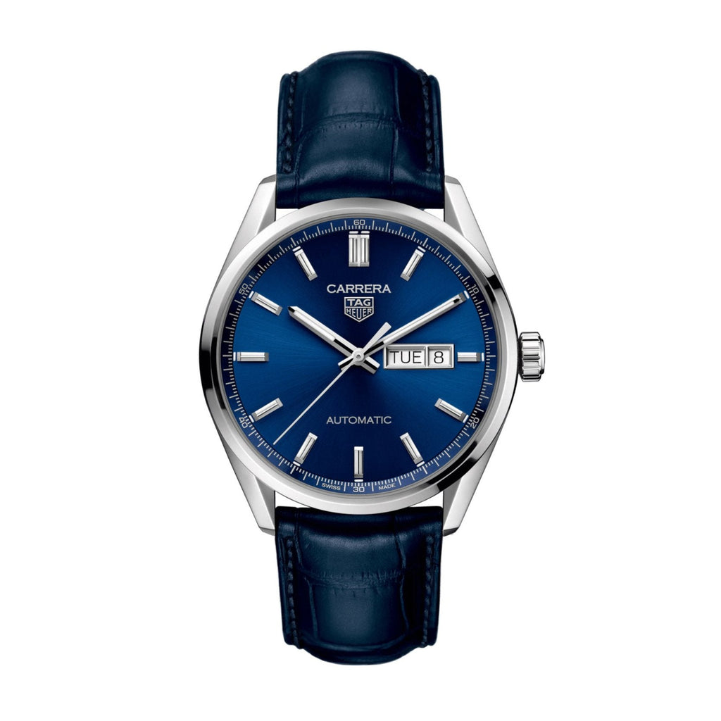TAG Heuer Carrera Men's Blue Day-Date Automatic Watch