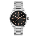 Tag Heuer Watch Carrera Day-Date Automatic Black Rose Gold