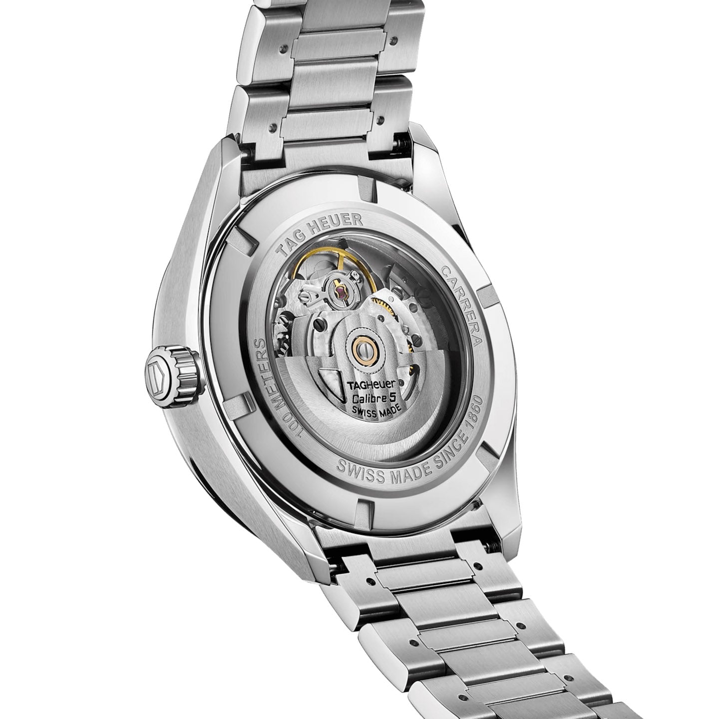TAG Heuer Carrera Men's Black and Gold Day-Date Automatic Watch
