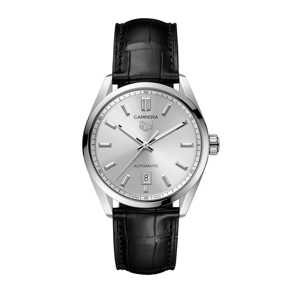 Tag Heuer Carrera Men's Grey Black Automatic Watch