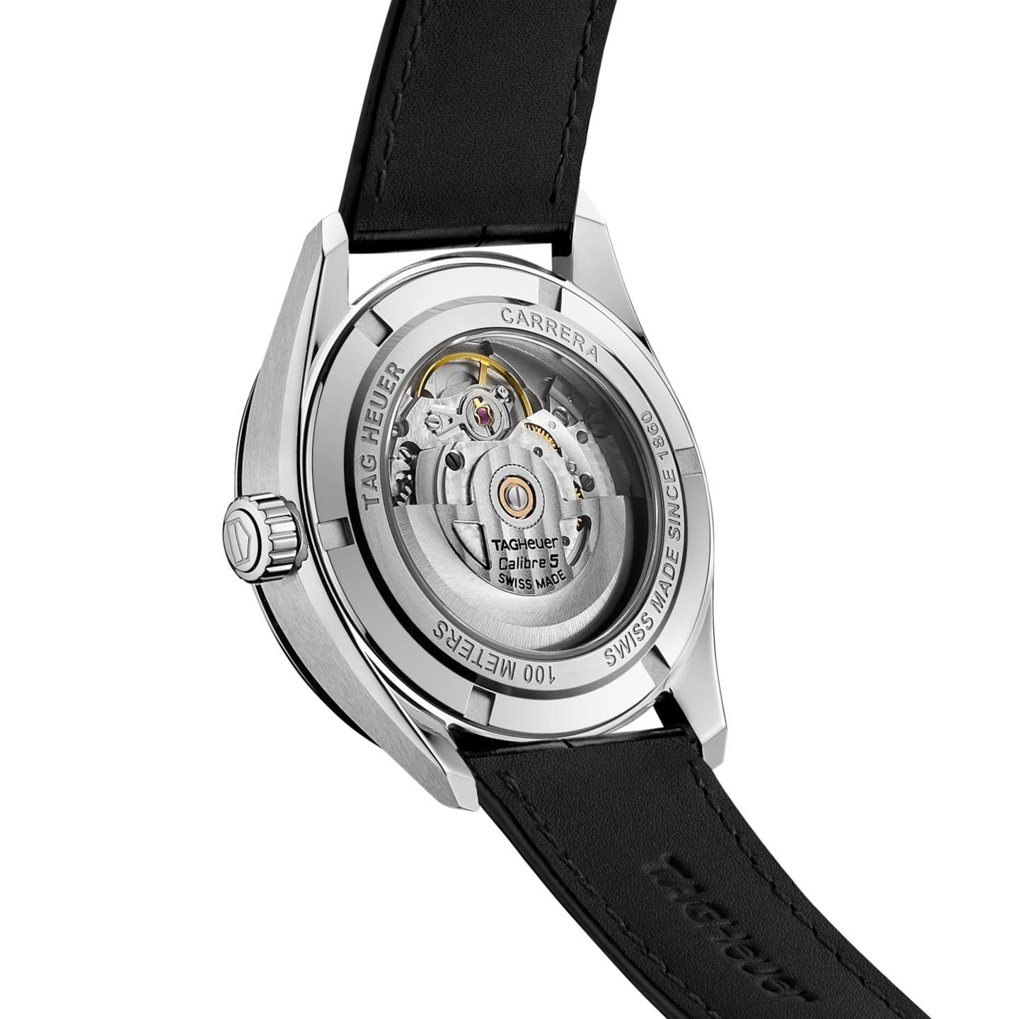 Tag Heuer Carrera Men's Grey Black Automatic Watch