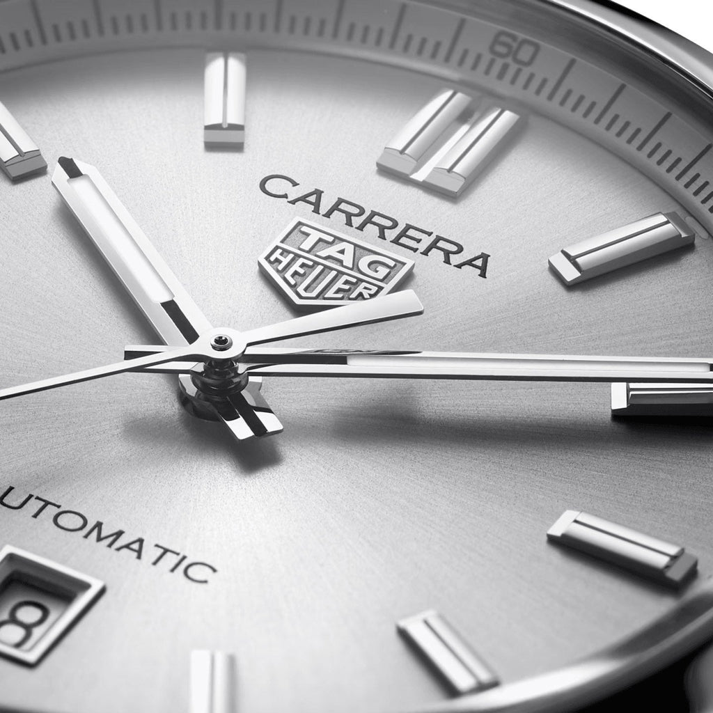 TAG Heuer Carrera Men's Silver Black Automatic Watch