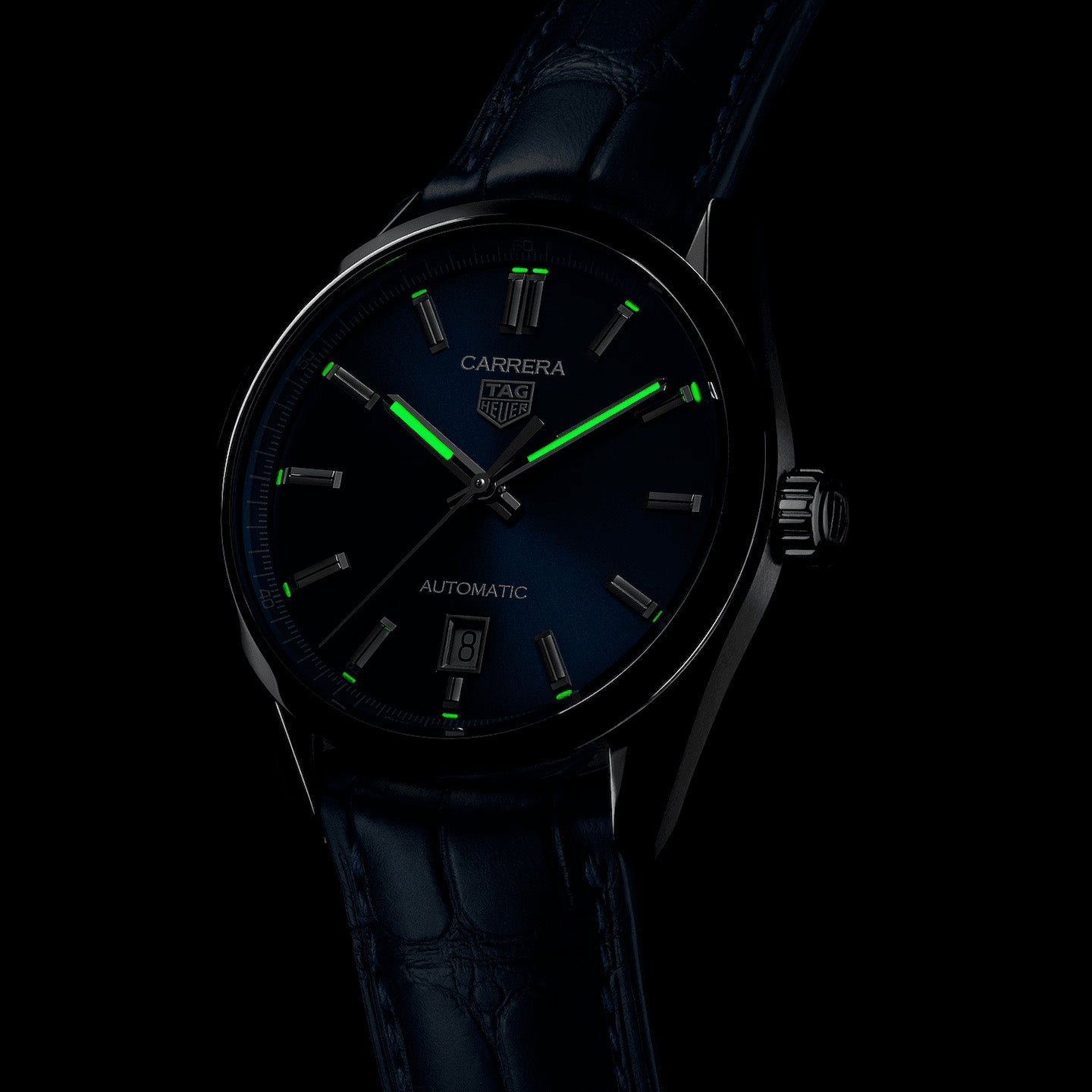 TAG Heuer Carrera Men's Blue Date Automatic Watch