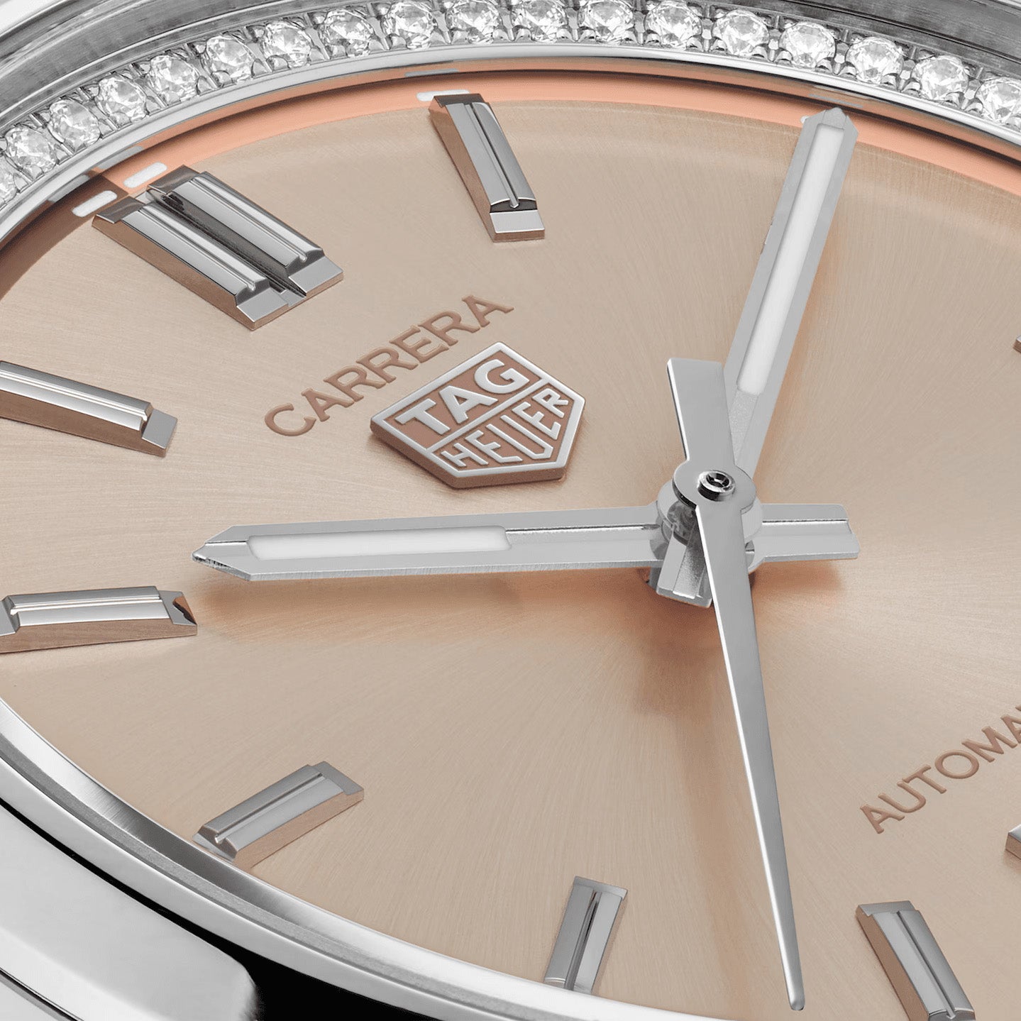 Tag Heuer Carrera Ladies Soft Pink Diamond Watch