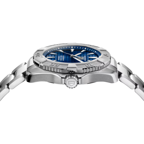 Aquaracer Professional 200 Solargraph | 40mm, Titanium, Blue Dial, Men's Watch