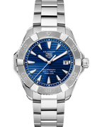 Aquaracer Professional 200 Solargraph | 40mm, Titanium, Blue Dial, Men's Watch