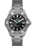 Aquaracer Professional 200 Solargraph | 40mm, Titanium, Black Dial, Men's Watch